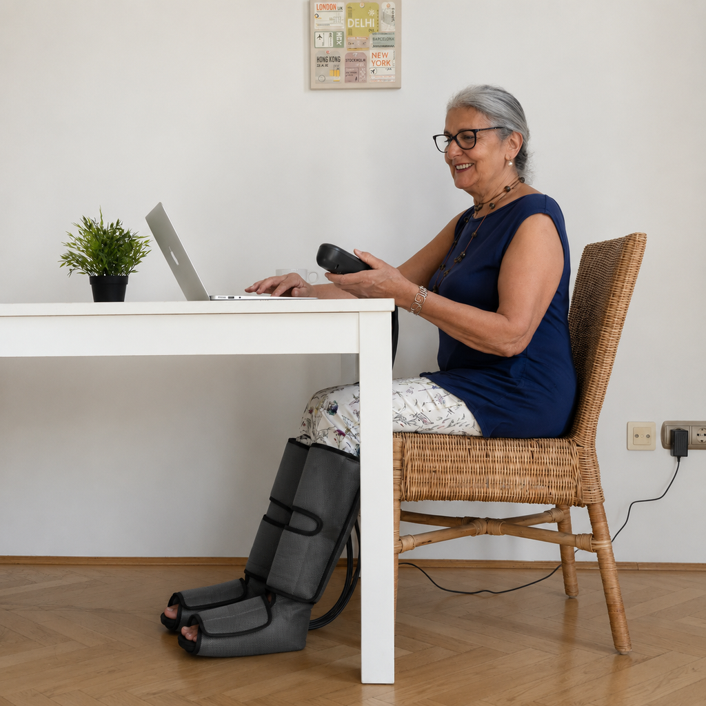 Bottes de massage Yulmea — Compression jambes et pieds